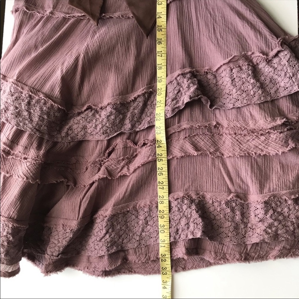 Anthropologie Zehavale layered trapeze dress 6 - Picture 2 of 2